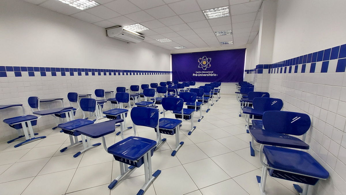 Sala de aula do Colégio Pré-Universitário